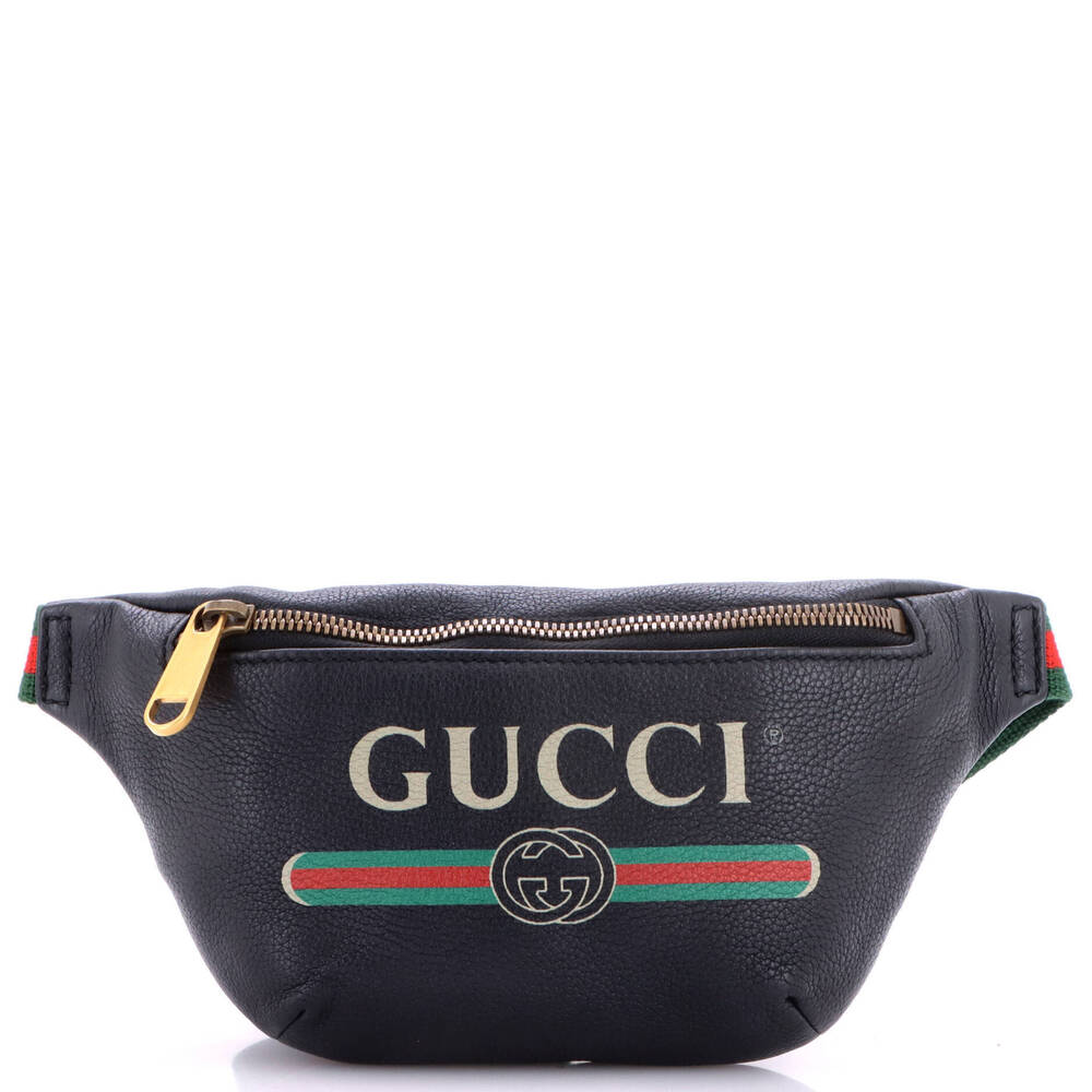 Gucci Small Logo Belt Bag Printed Leather